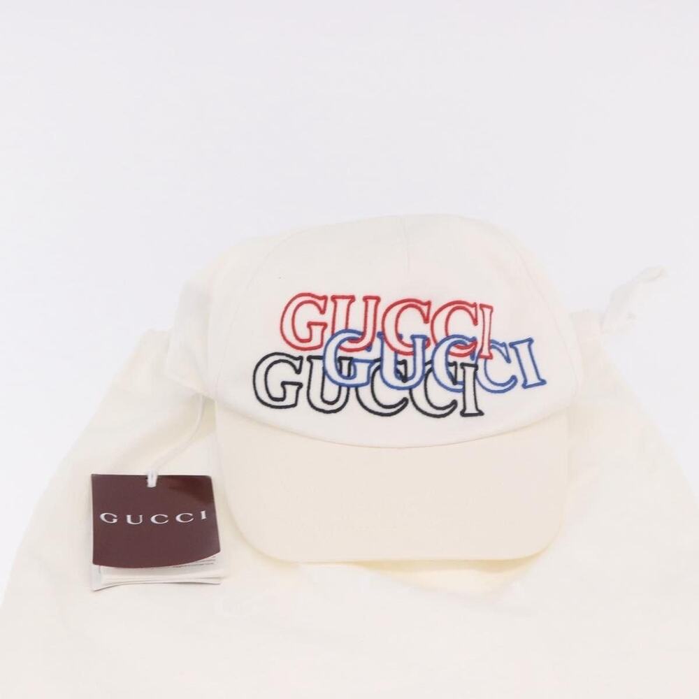 Gucci Cotton Cap S White